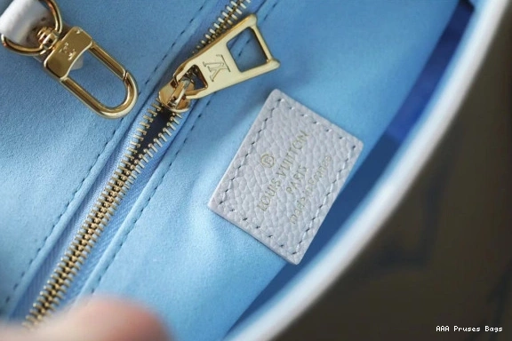 AAA Pruses Bags VUITTON ONTHEGO MM LOUIS 0824
